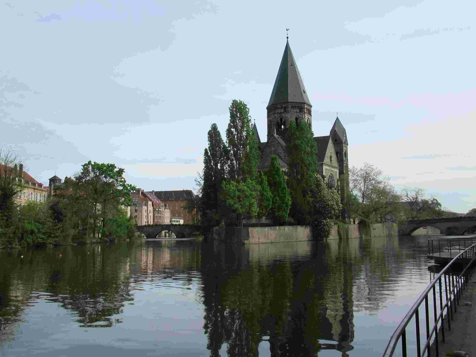 Le temple protestant de Metz, le Temple Neuf