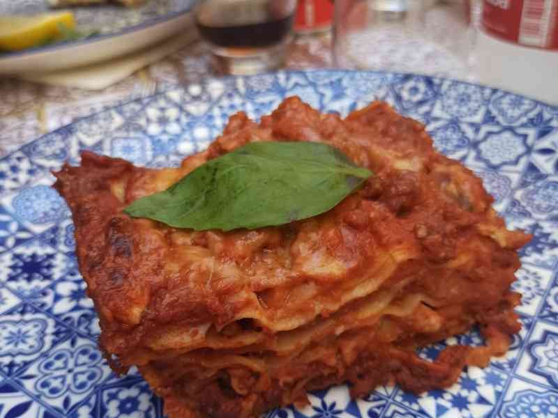 Lasagnes à l’italienne photo gratuit