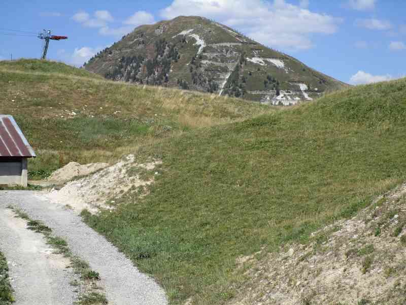 Aperçu du Mont Saint-Jacques à La Plagne Tarentaise en France