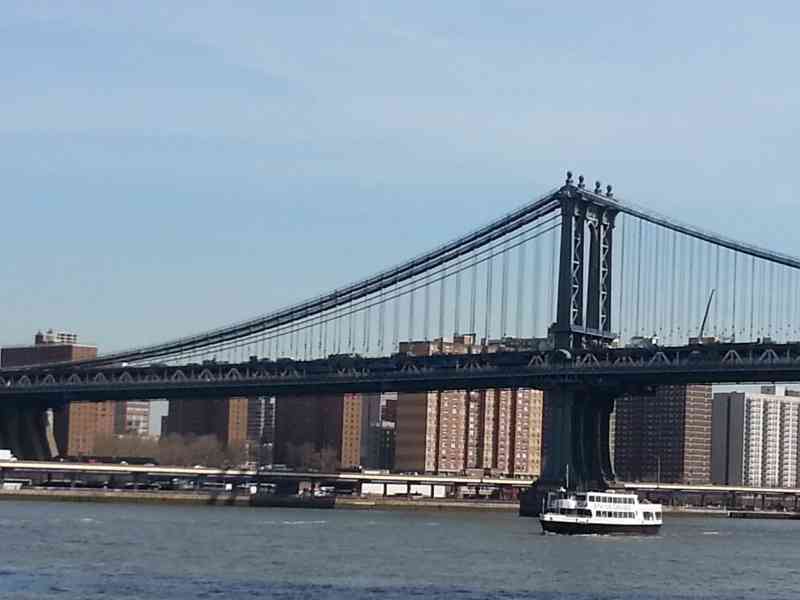 Pont de Manhattan à New-York City USA