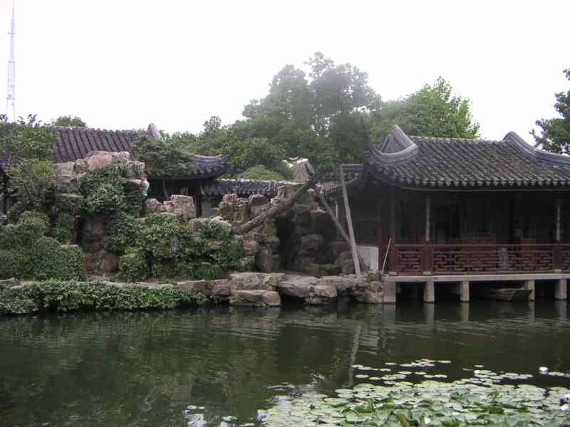 Le lac dans le jardin du Maître des filets, Chine, Asie photo gratuite