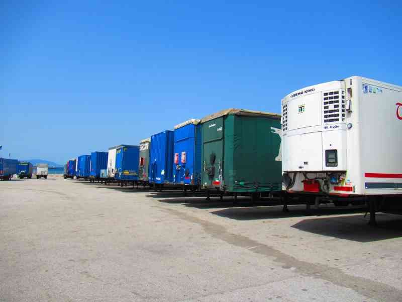 Logistique remorques photo gratuite