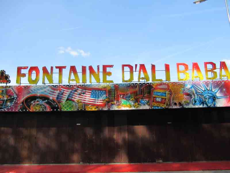 Casino LA FONTAINE D'ALI BABA de fête foraine