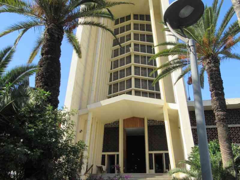 l'Église Notre-Dame-de-Lourdes à Casablanca, au Maroc, photo gratuite