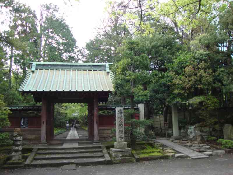 Entrée d'un temple traditionnel à Kyoto au Japon photo gratuite