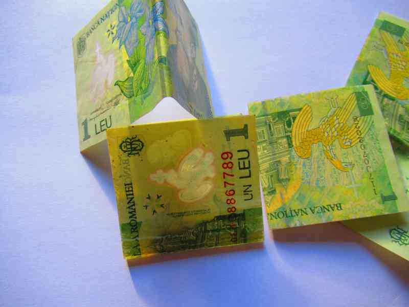 Leu billets Roumain - Billetes leu rumanos