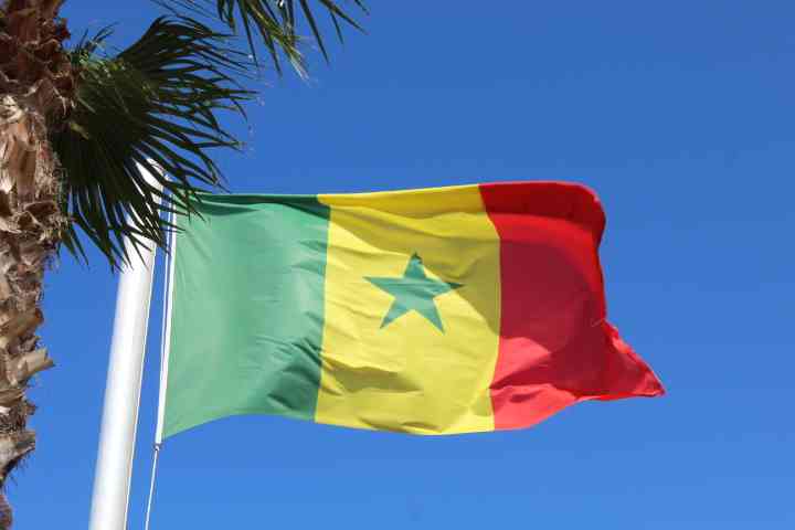 Drapeau sénégalais photo gratuite - Senegalesische Flagge kostenloses Foto