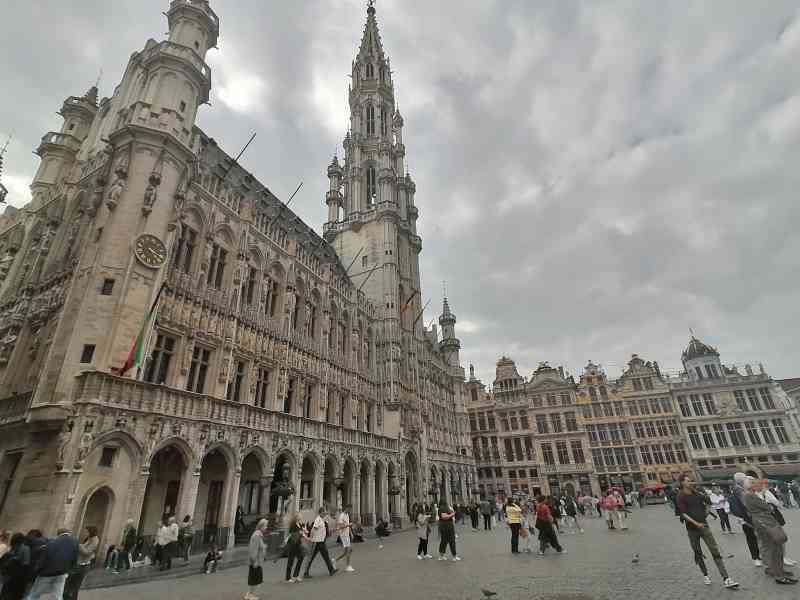 Hôtel de Ville de Bruxelles en Belgique