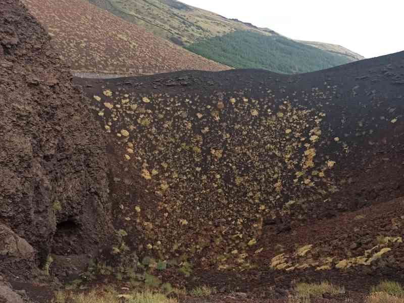 Le mont Etna, un volcan actif situé sur la côte orientale de la Sicile en Italie, photo gratuite