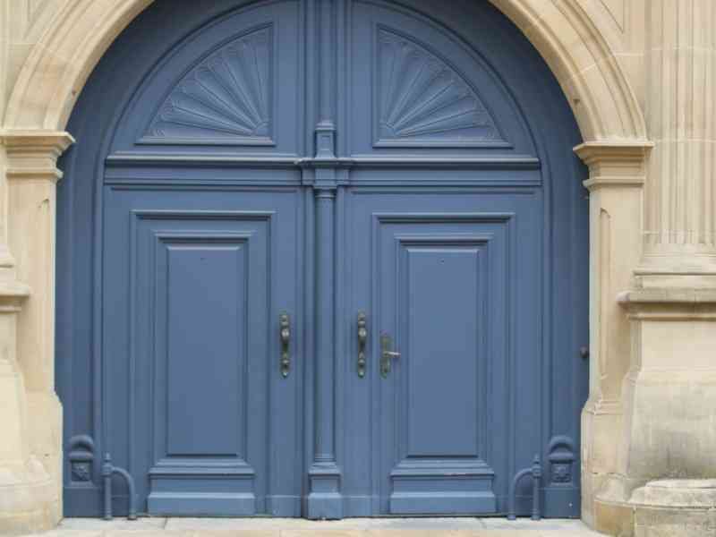 Entrée du Palais Grand-Ducal au Luxembourg, photo gratuite