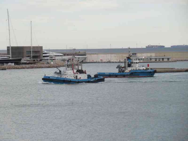 Remorqueurs pour pétroliers au port, bateau photo gratuite
