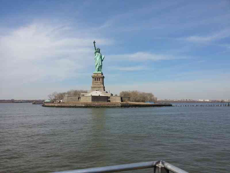 Monument national de la Statue de la Liberté à New-York, États-Unis, photo gratuite