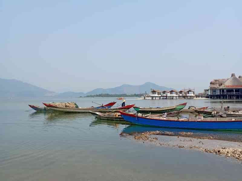 Bateaux de pêche, Vietnam, photo gratuite