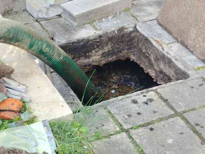 Vidange d'une fosse septique