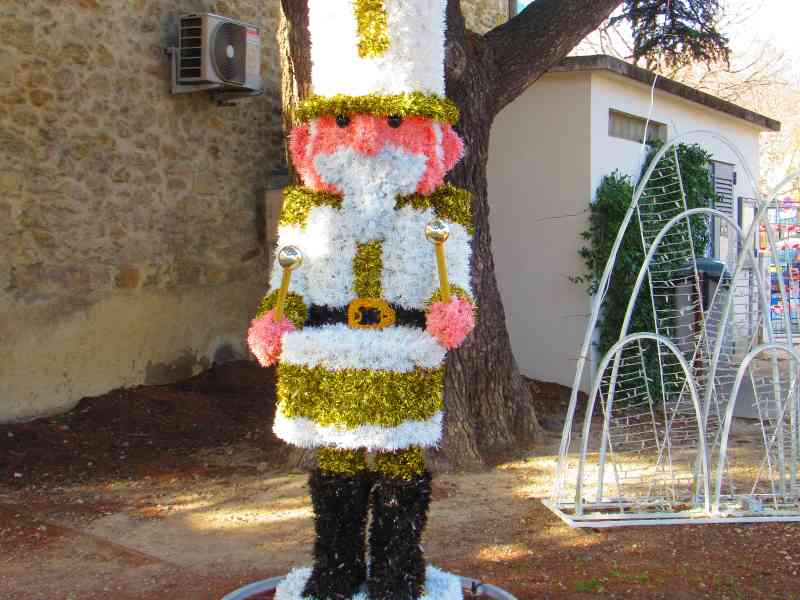 Statue en guirlande soldat décoration de Noël casse noisette photo gratuite
