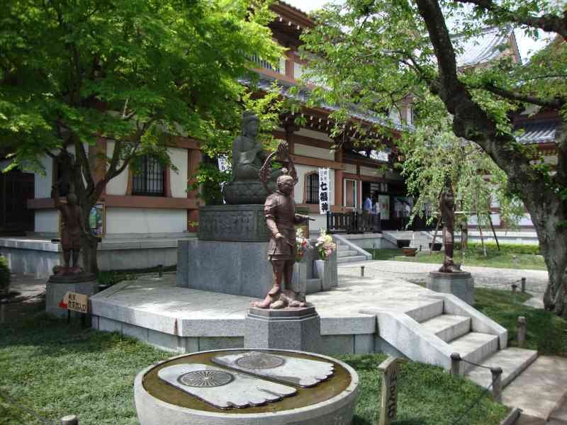 Statues, moine du Temple Hasedera, Kamakura, bouddha, Japon, Asie, photo gratuite