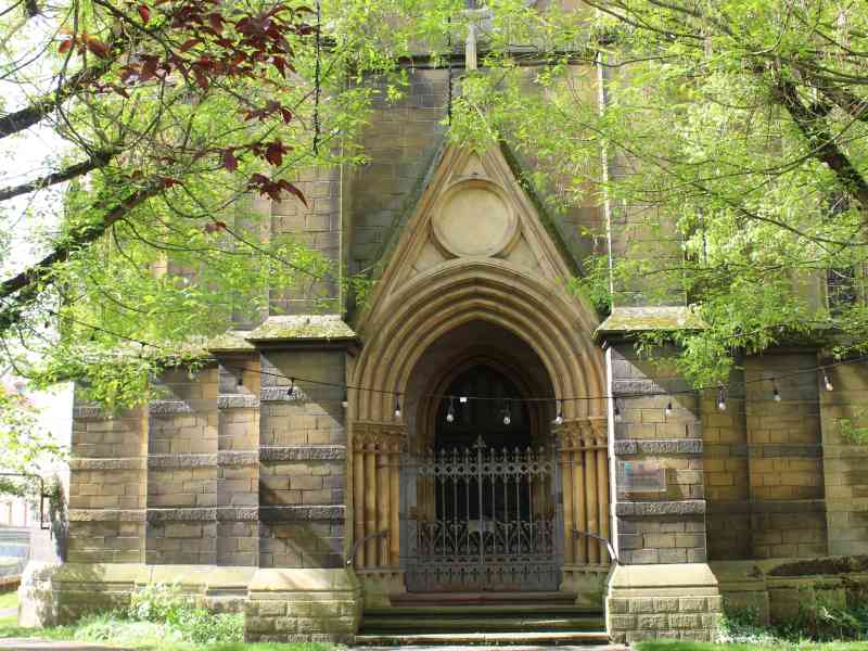 Entrée du temple protestant Montigny-lès-Metz, photo gratuite