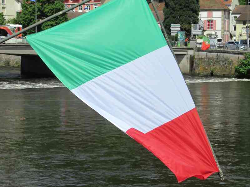 Drapeau de l'Italie photo gratuite - Italien Flagge kostenloses Foto