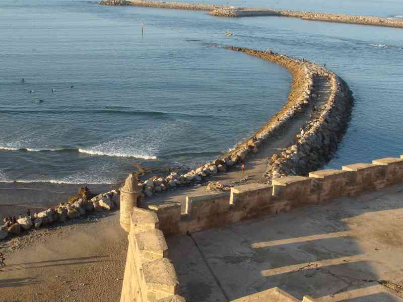 Vue depuis les remparts de la Kasbah des Oudayas photo gratuite
