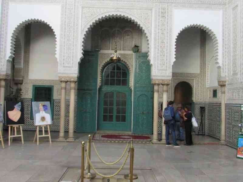 La cour du palais de Mechouar à Casablanca, photo gratuite
