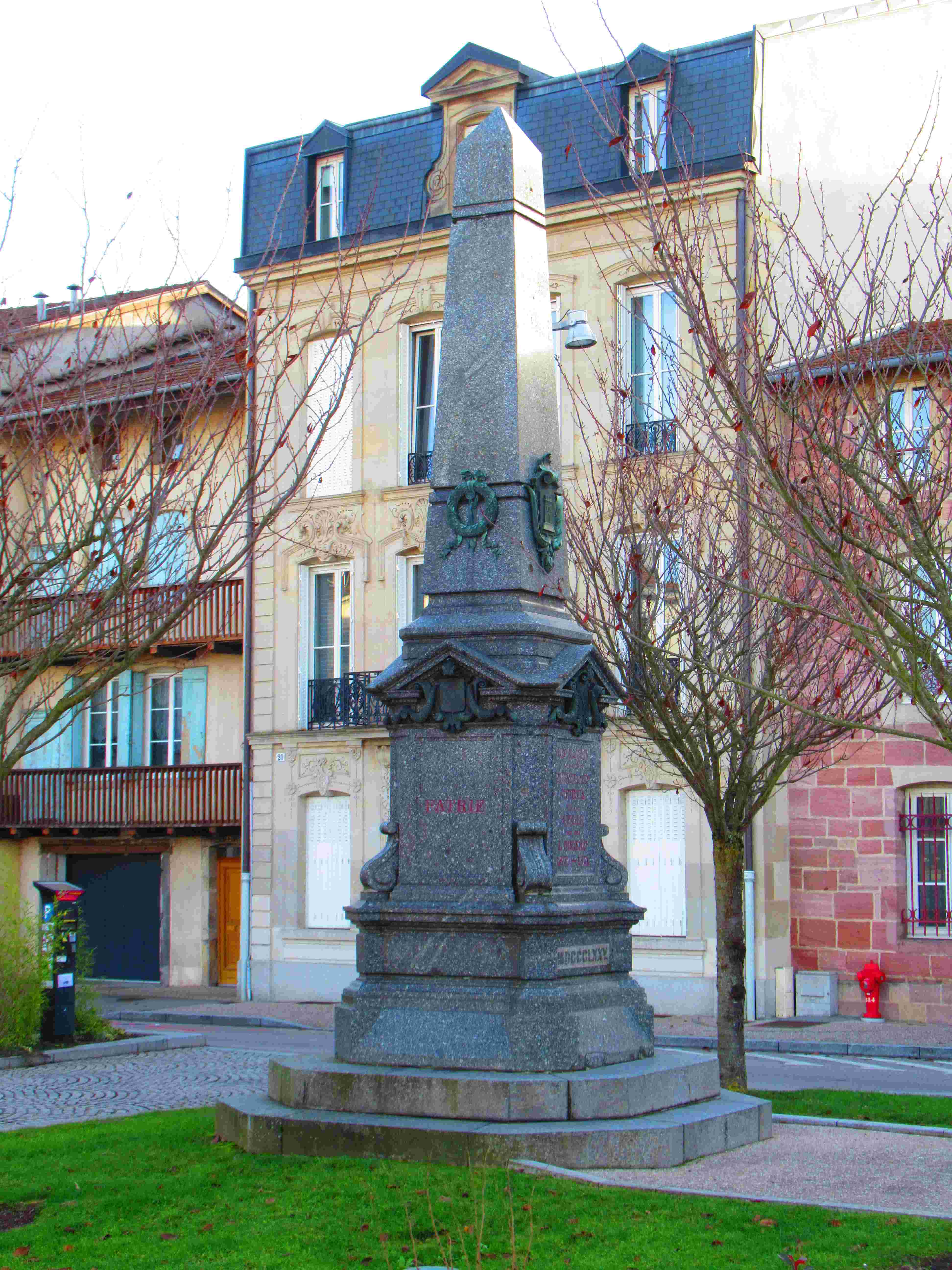 Monument mairie d'Épinal