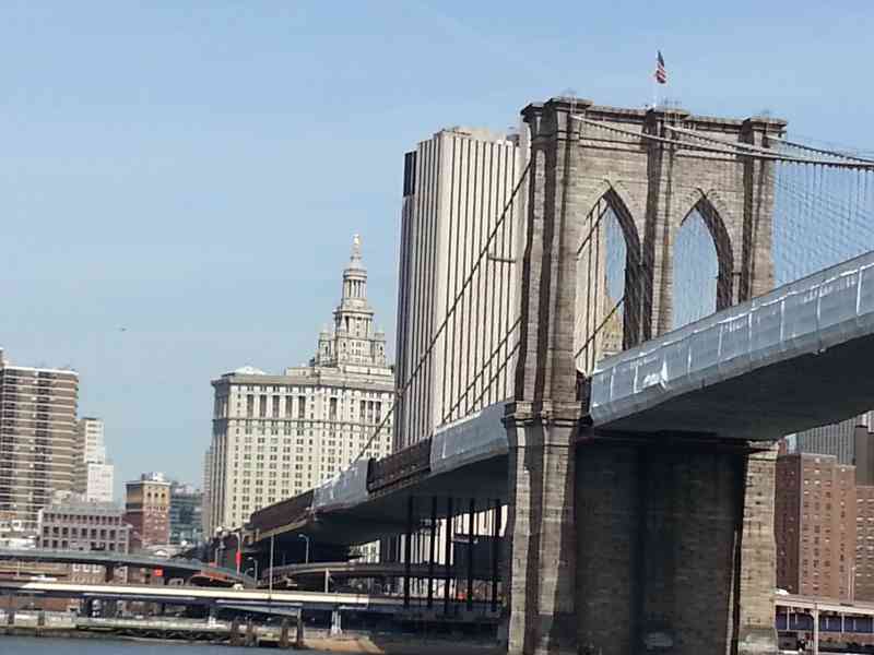 Pont de Brooklyn à New-York Etats-Unis