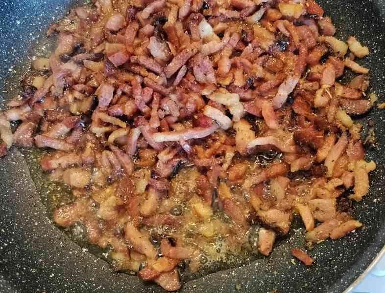 Poêlée de lardons