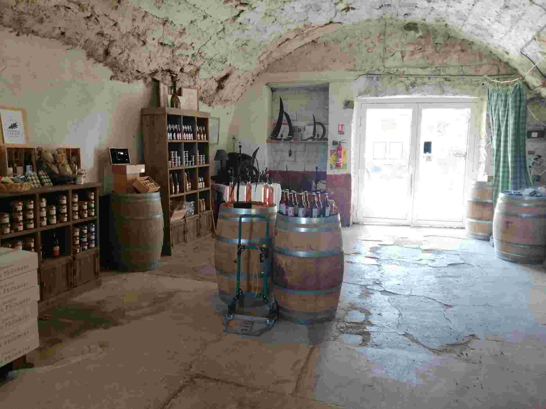 Caveau chez viticulteur