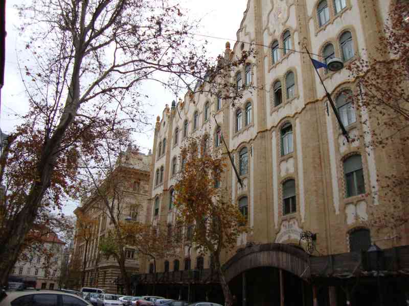 Bâtiment Art de Nouveau de Budapest