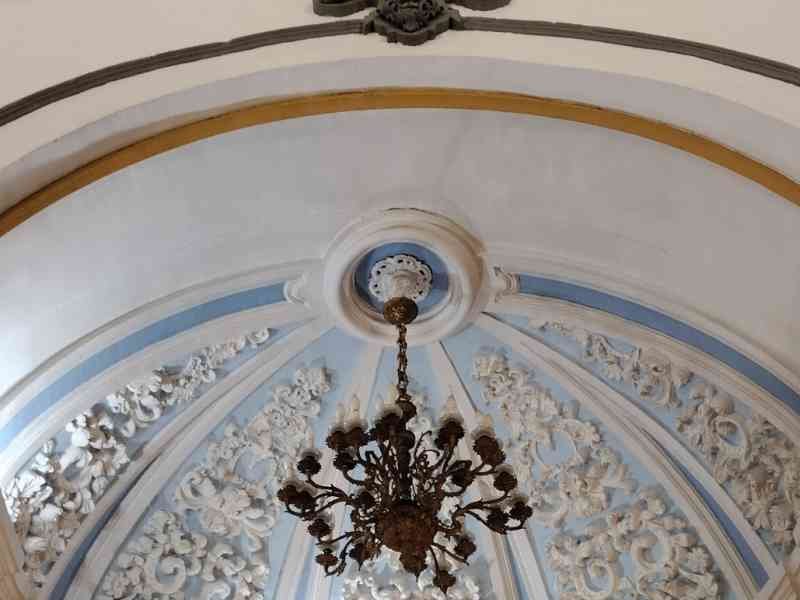 Le plafond d'un édifice religieux à Malaga en Espagne, photo gratuite