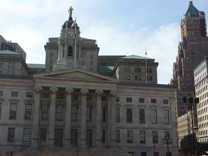 Brooklyn Borough Hall hôtel de ville à New-York États-Unis
