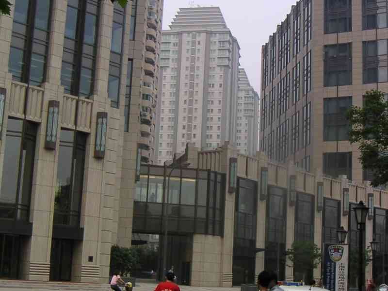 Immeubles dans la ville de Shanghai en Chine, Asie photo gratuite