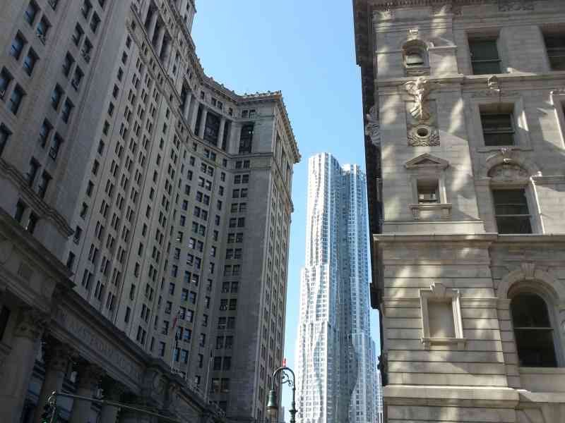 Manhattan Municipal Building, un gratte-ciel haut de 177 mètre à New-York, États-Unis, photo gratuite