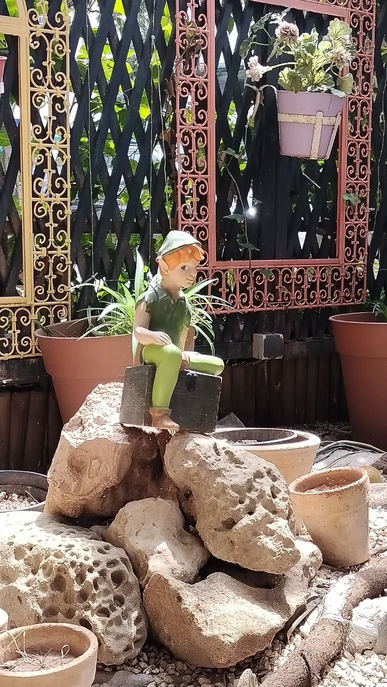 Figurine décorative de Peter Pan, photo gratuite