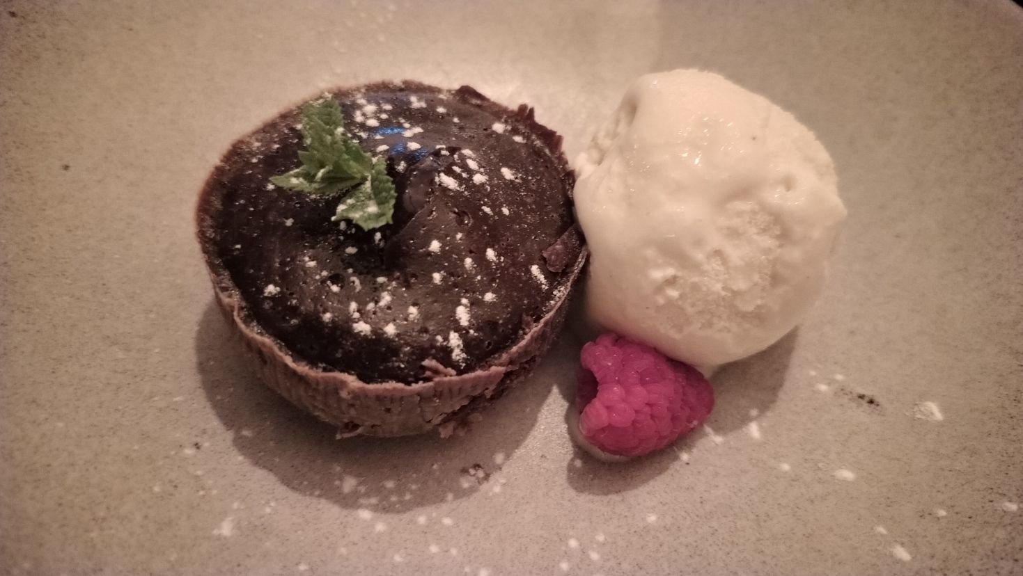 Fondant au chocolat, photo gratuite